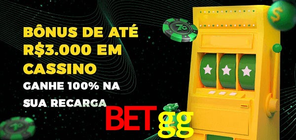 betgg melhor bônus de depósito